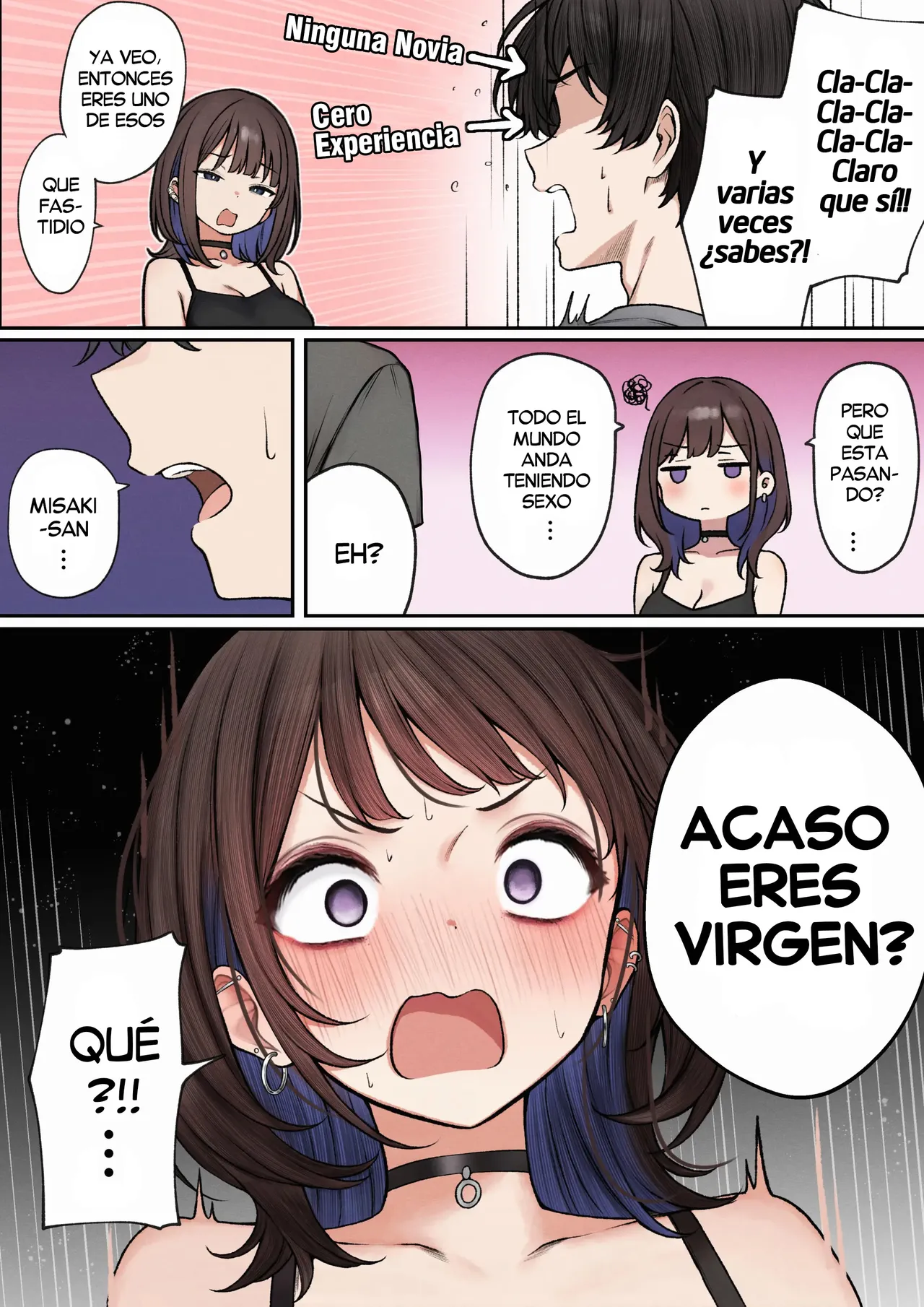 [SigMart (SigMa)] Boku no Heya ga Osananajimi Gal no Yaribeya ni Natta Hanashi | Una historia de como mi Habitacion se Convirtio en un lugar para tener Sexo con mi Amiga Gal de la Infancia [Spanish] [Harenchi no Fansub] image number 10