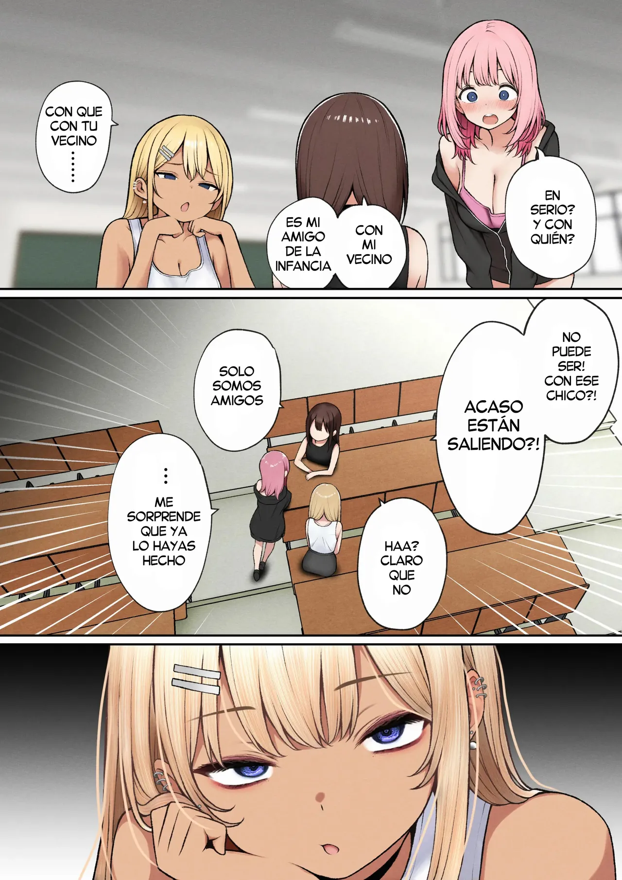 [SigMart (SigMa)] Boku no Heya ga Osananajimi Gal no Yaribeya ni Natta Hanashi | Una historia de como mi Habitacion se Convirtio en un lugar para tener Sexo con mi Amiga Gal de la Infancia [Spanish] [Harenchi no Fansub] image number 42