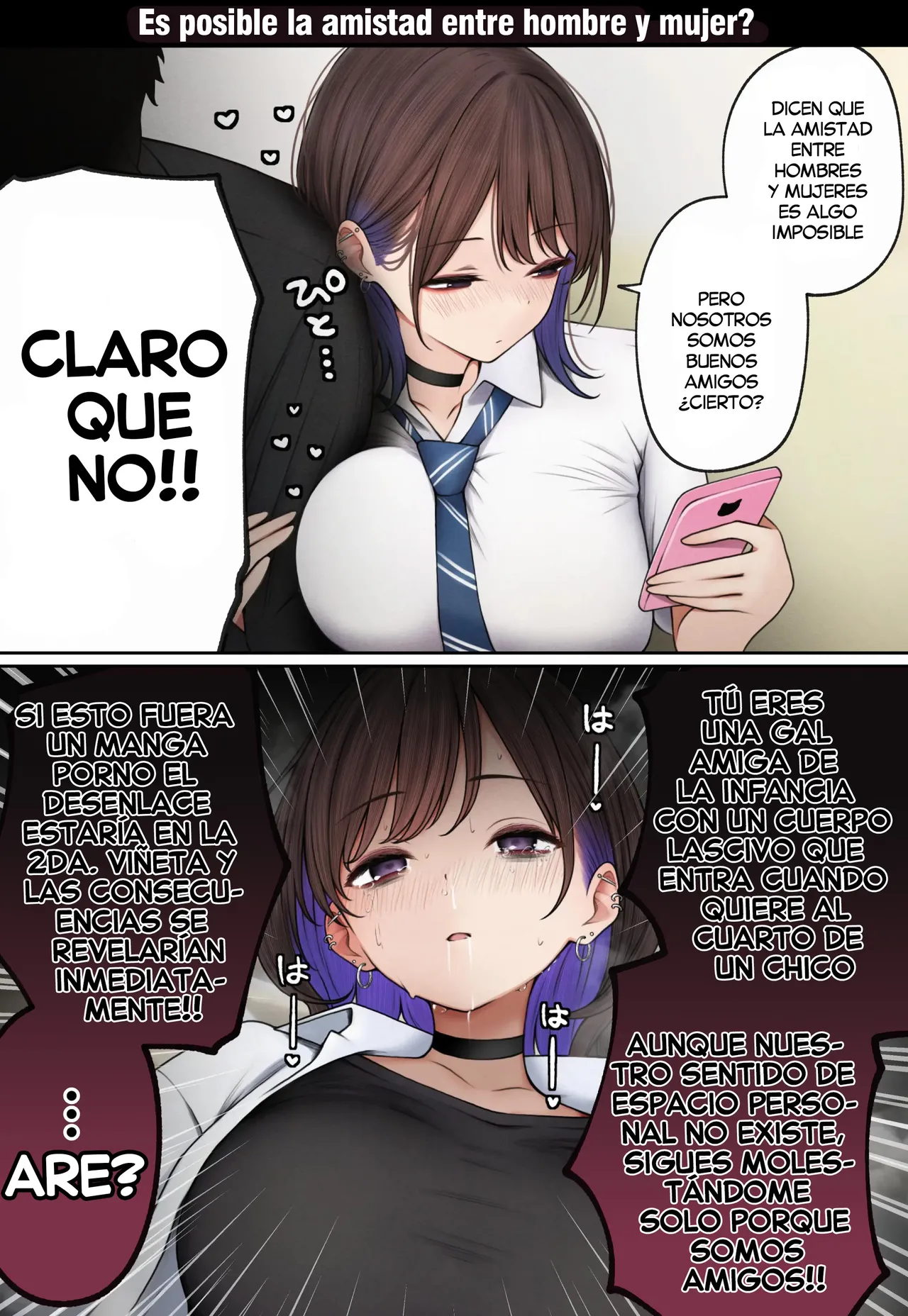 [SigMart (SigMa)] Boku no Heya ga Osananajimi Gal no Yaribeya ni Natta Hanashi | Una historia de como mi Habitacion se Convirtio en un lugar para tener Sexo con mi Amiga Gal de la Infancia [Spanish] [Harenchi no Fansub] image number 75