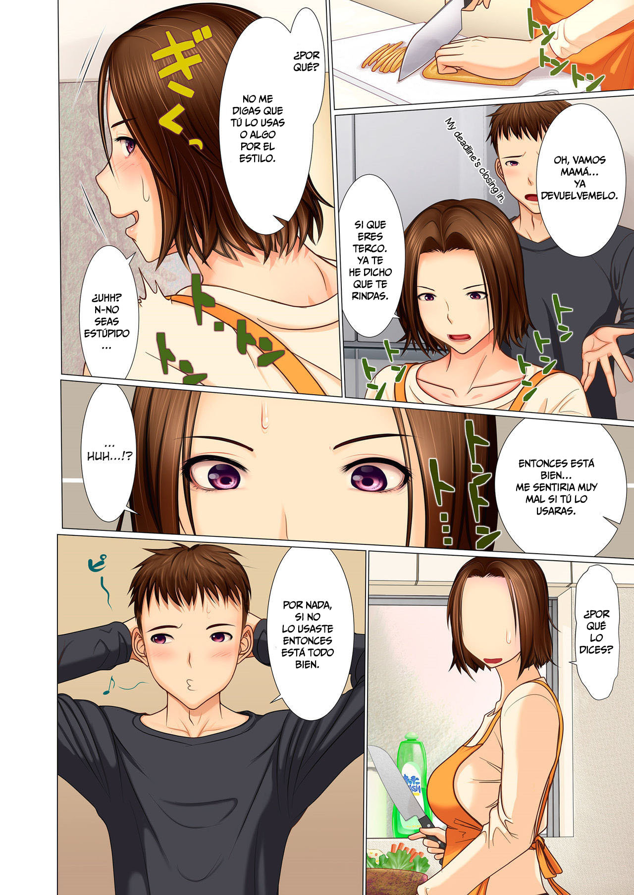 [Emori Uki] Musuko no Omocha ~Boshi o Tsunagu Haitoku no Yokubou~  [Spanish] [Adraxel] Bildnummer 10