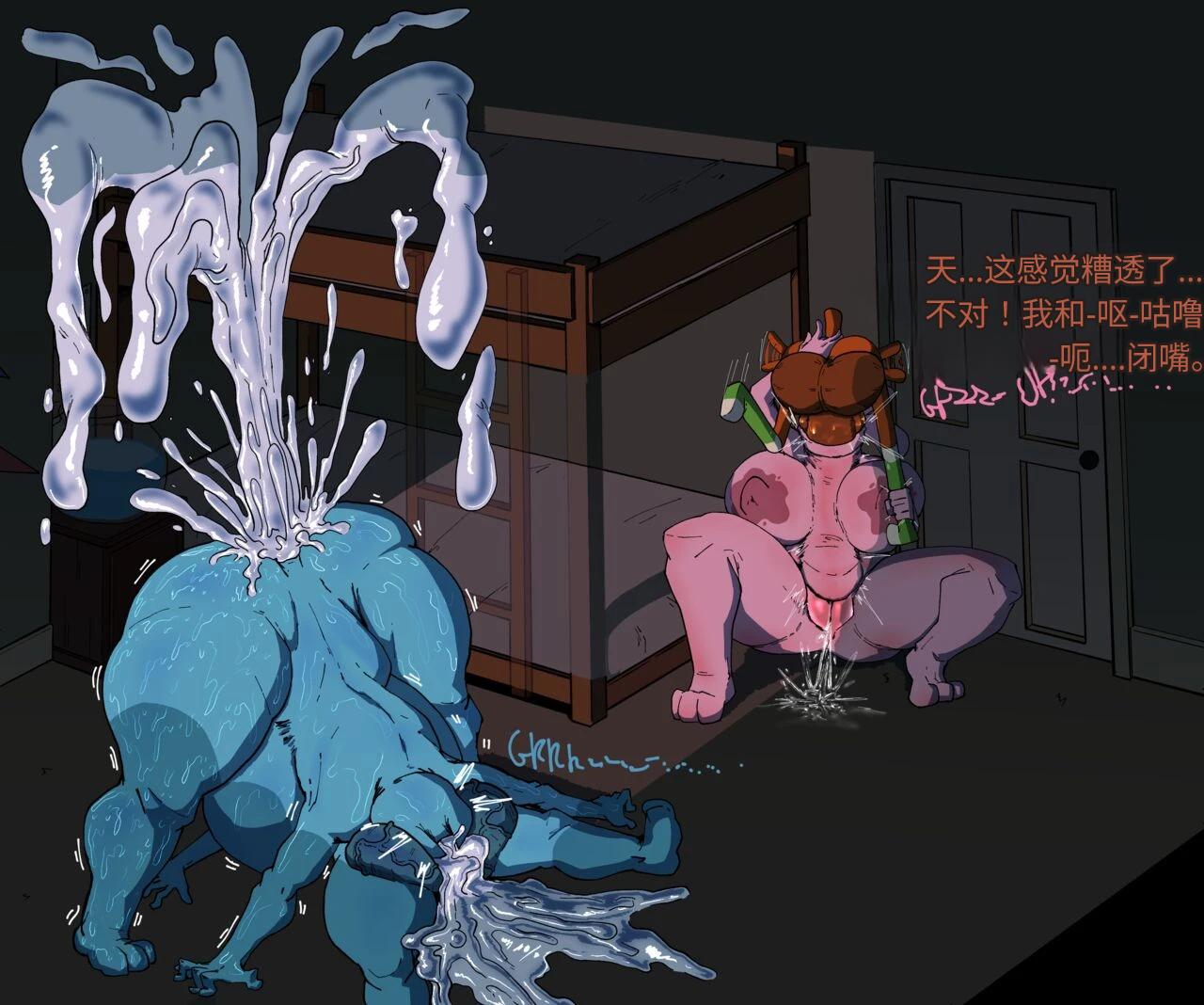 【Libinick】Nicole's night visit!【fakeface124个人汉化】 изображение № 5