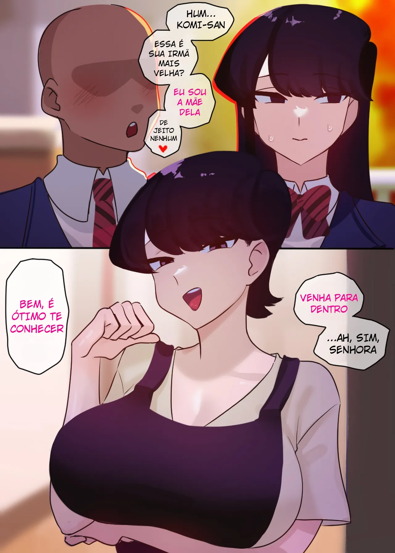 [Punpunn] Komi's NTR // Komi's Mom 1 & 2 [Portuguese-BR] 이미지 번호 18