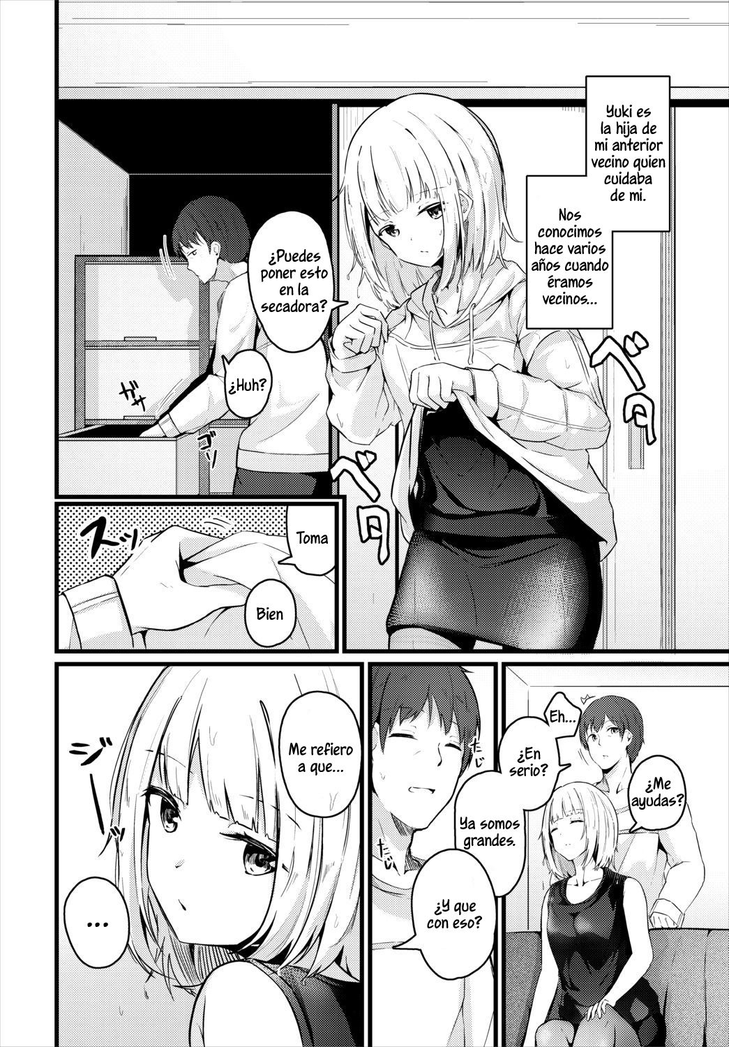[Kukki Ore] Ame no Hi | Días lluviosos (COMIC BAVEL 2021-03) [Spanish] [DeltaM] [Digital] image number 2