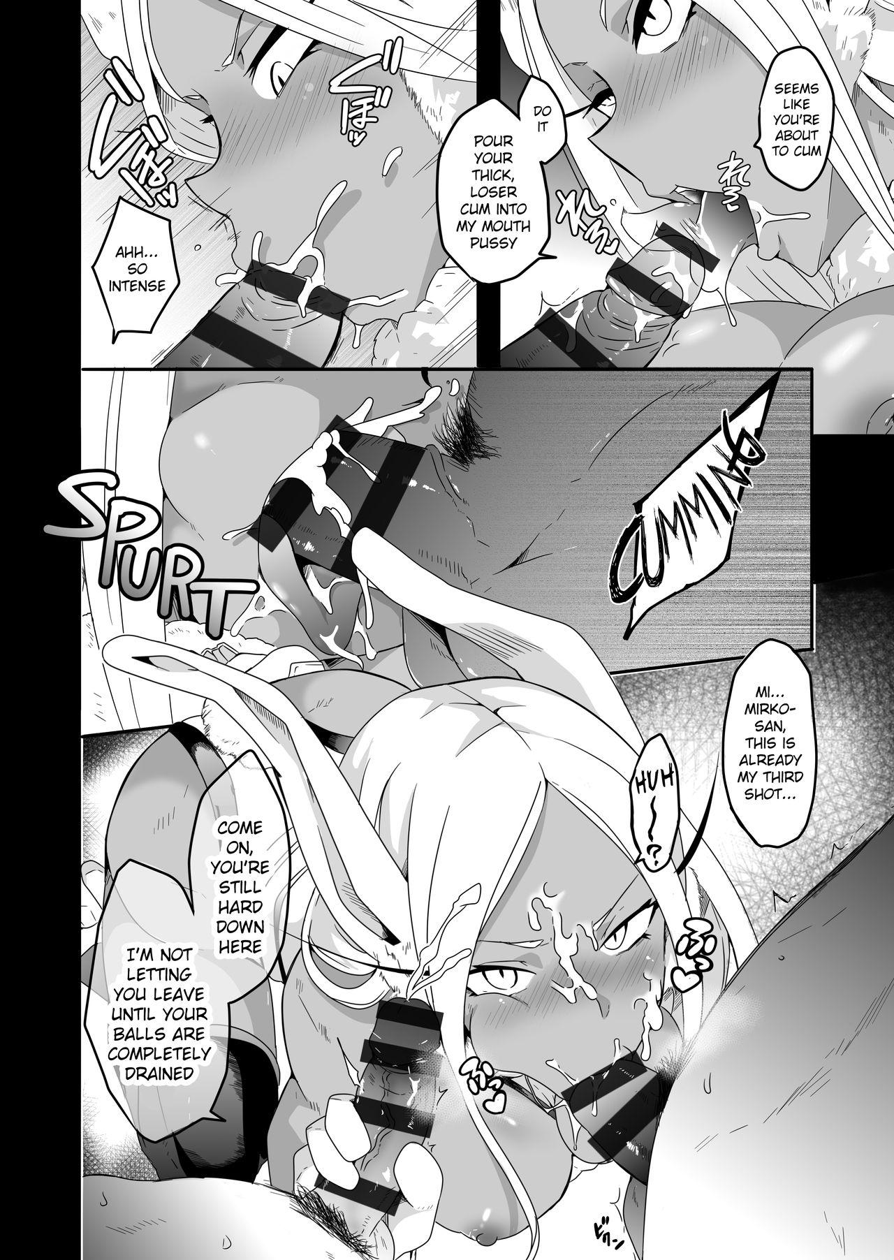 [Macho.] Hotsujouki da yo! Miruko-san! | It's Mating Season! Mirko-san! (Boku no Hero Academia) [English] image number 4
