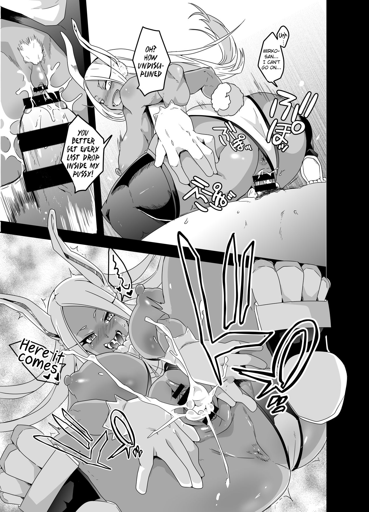 [Macho.] Hotsujouki da yo! Miruko-san! | It's Mating Season! Mirko-san! (Boku no Hero Academia) [English] image number 5
