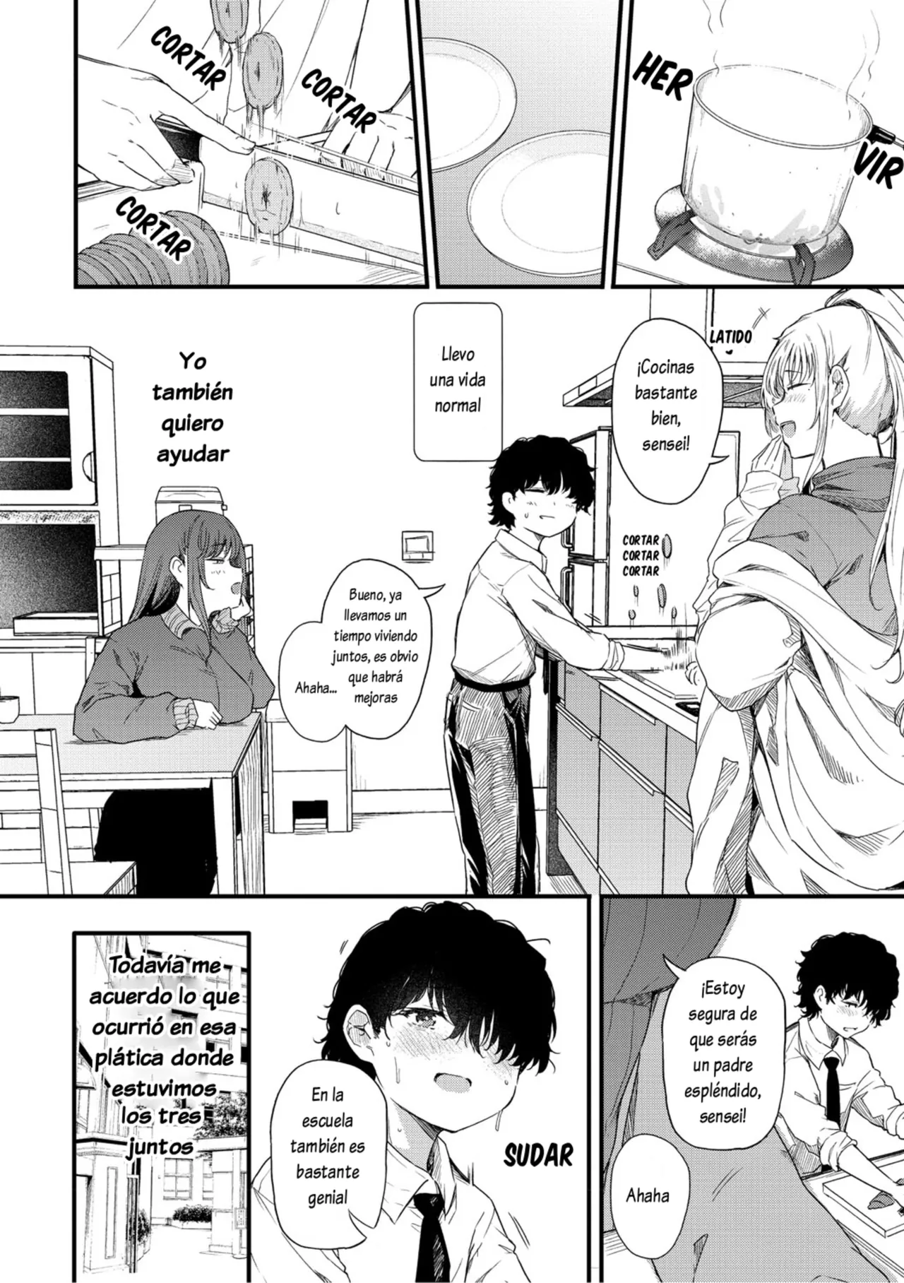 [Nusmusbim] Ayase Gyaru wa Boku ni Muchuu - Okaasan mo Maze nasaiyo - Kouhen (Love wa Gal kara Hajimaru Unmei) [Spanish] [Lovely Diablesse Scan] [Digital] 图片编号 2