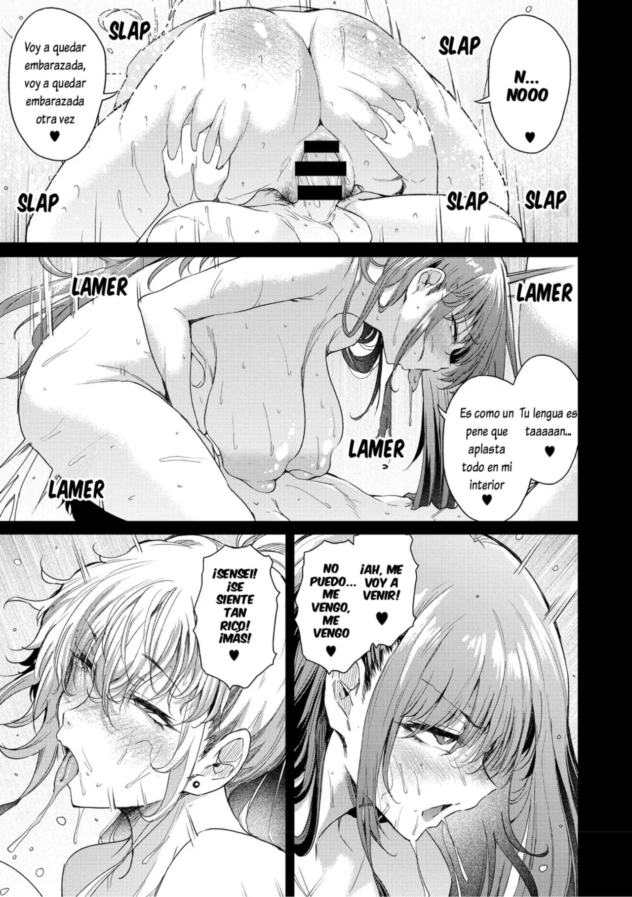 [Nusmusbim] Ayase Gyaru wa Boku ni Muchuu - Okaasan mo Maze nasaiyo - Kouhen (Love wa Gal kara Hajimaru Unmei) [Spanish] [Lovely Diablesse Scan] [Digital] 图片编号 13