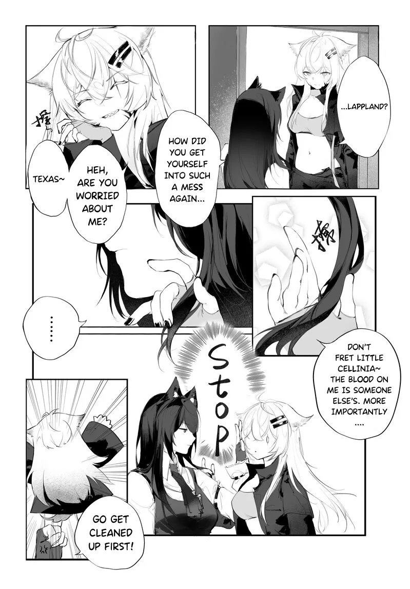 [myon] My Girlfriend in a Coat is just too cute!! (Arknights) [English] [RagsSgar_Translations] 4eme image