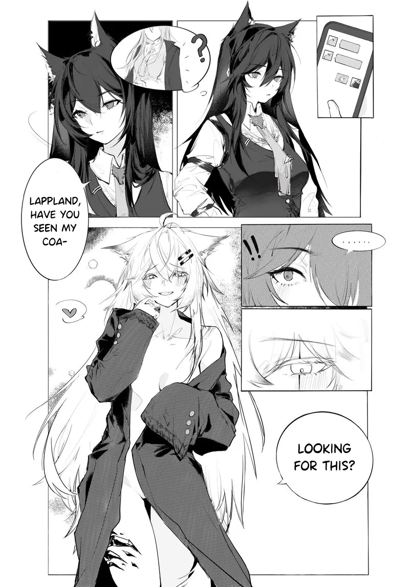 [myon] My Girlfriend in a Coat is just too cute!! (Arknights) [English] [RagsSgar_Translations] 6eme image