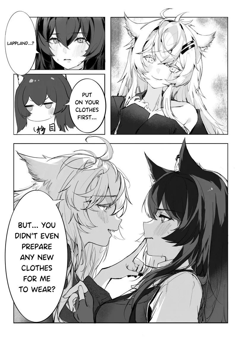 [myon] My Girlfriend in a Coat is just too cute!! (Arknights) [English] [RagsSgar_Translations] 7eme image