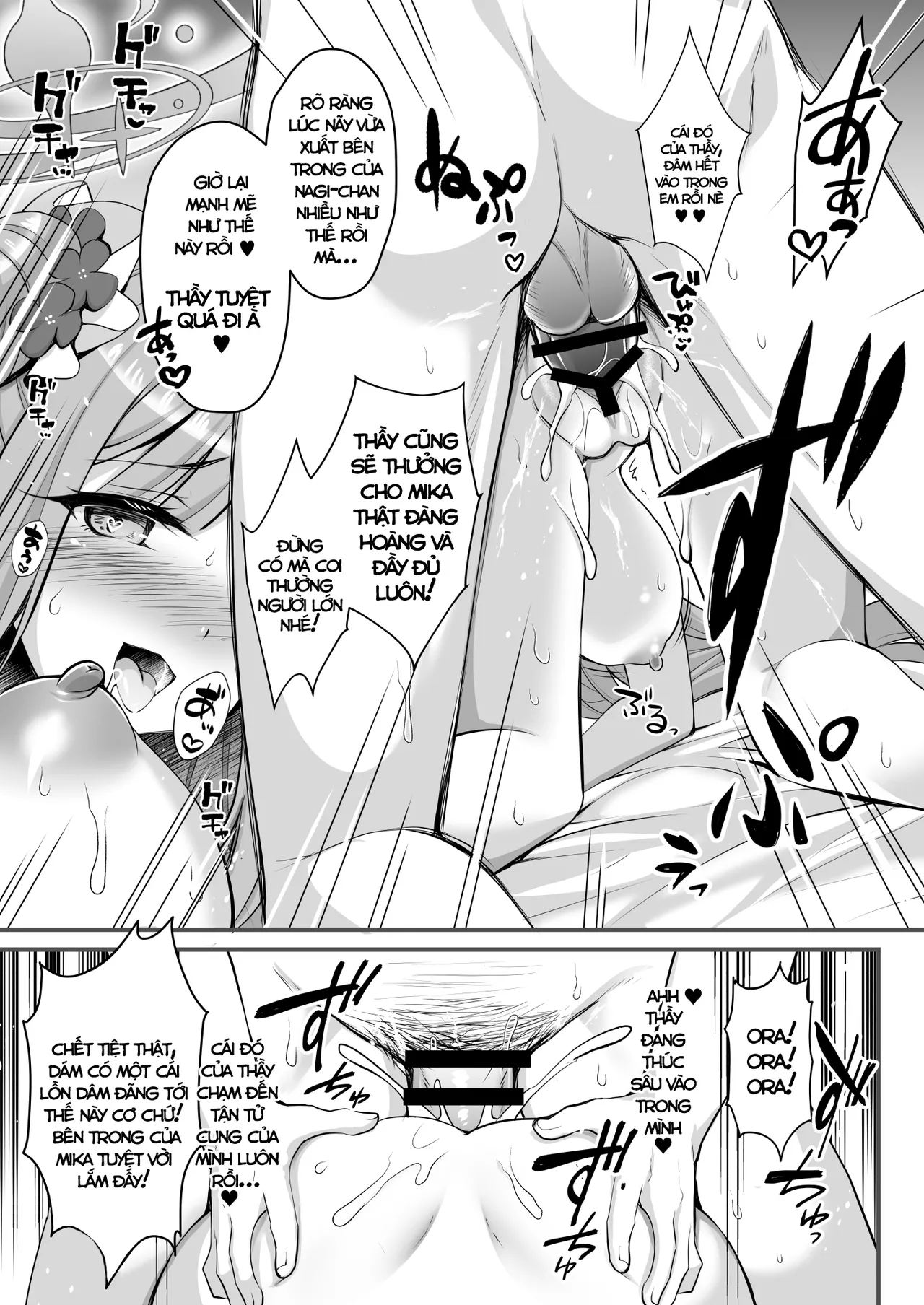 [Ohoshisamado (GEKO)] Nekomimi ga Haeta Nagisa-sama no Hatsujouki ga Taihen desu - Nguy To! Nagisa-sama Mọc Tai Mèo Trong Kì Phát Tình Rồi  (Blue Archive) [Digital] 12eme image