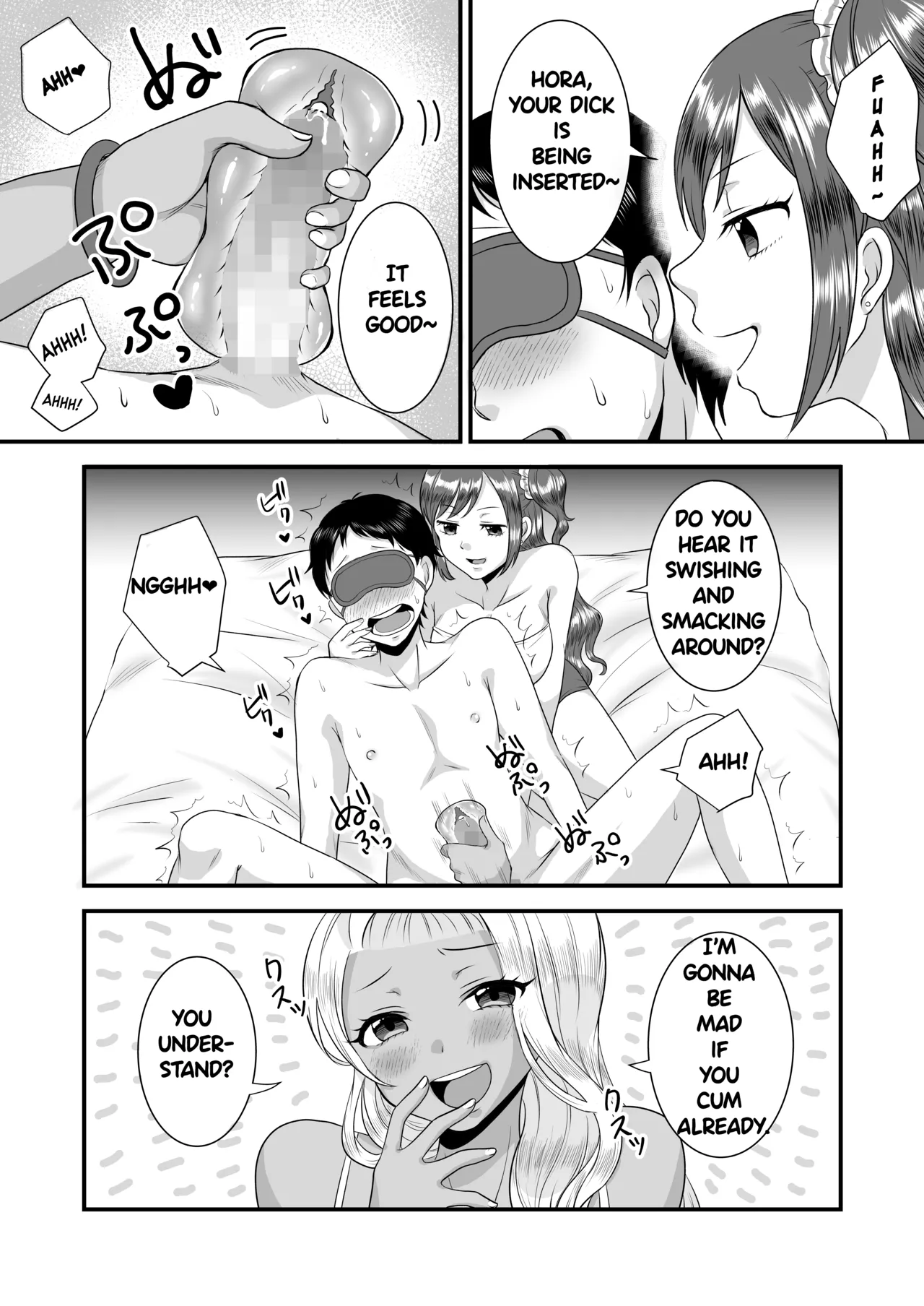 [Dokutoku no M (Sagano Katsuma, Akatsuki Shion)] Umibe no Gal no Doutei Asobi (M-o Muke Zasshifuu Doujinshi Dokutoku no Magazine Vol. 2) [English] 14eme image