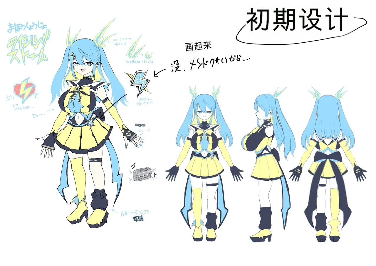 [Dendou Monaka] Mahou Shoujo Rising Storm Bildnummer 119