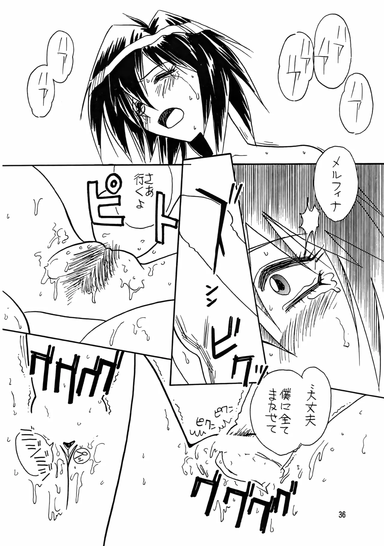 (C54) [Iwasaki Seihonsho (Iwasaki Akira)] Brew III (Seihou Bukyou Outlaw Star) 画像番号 36