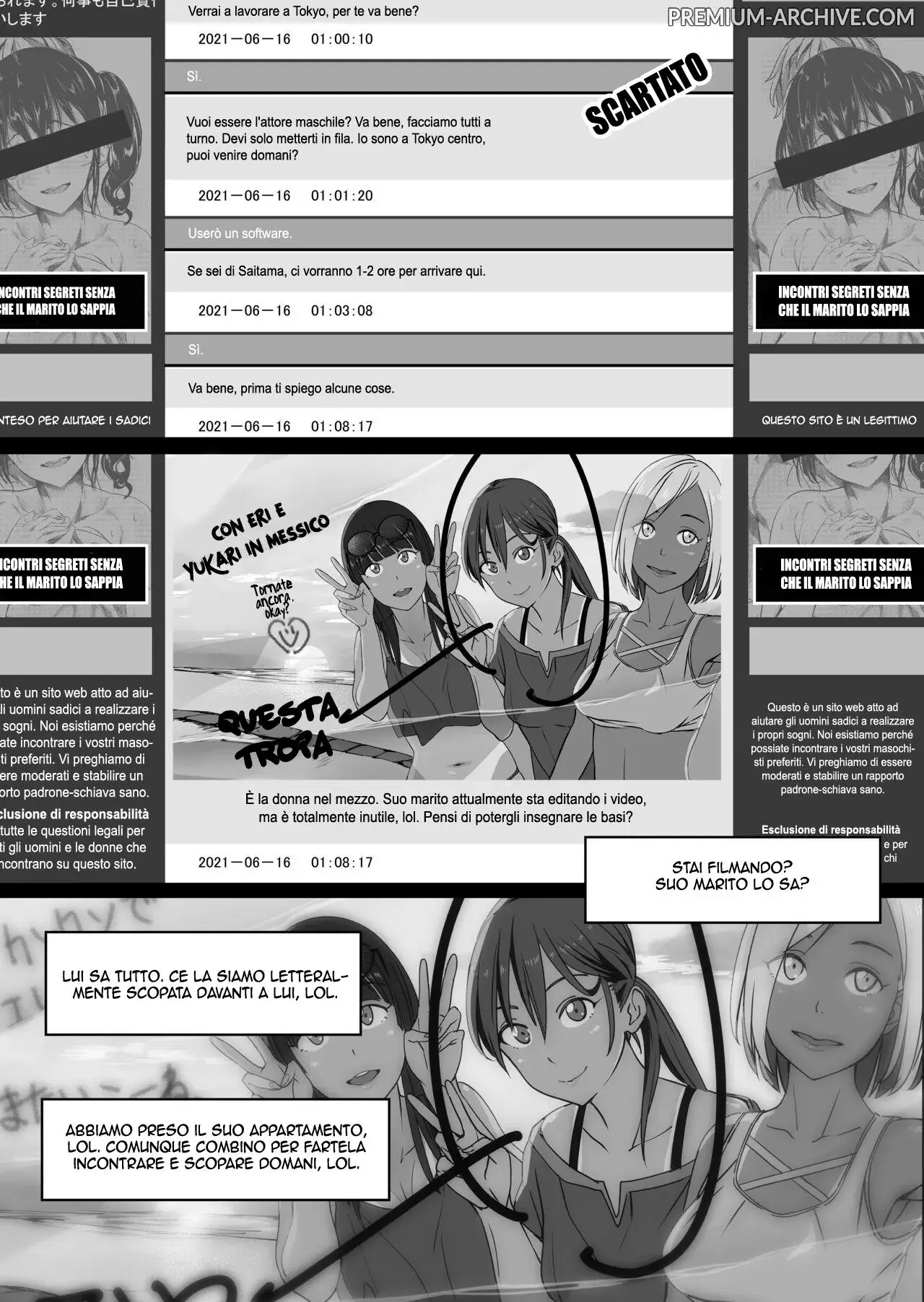 [Takei Masaki] Fuufu To Yavai Yatsura To Gakusei To | Una Coppia Sposata, Un Delinquente E Uno Studente [Italian] [Digital] 이미지 번호 61