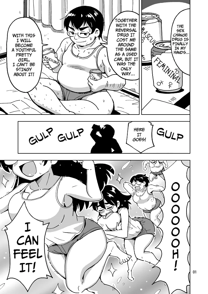 [Yoshida Gorou Shoukai (Yoshida Gorou)] Extremely Terrible News! I, a Man in My Thirties, Changed Sexes, But Remained in My Thirties! [Digital] [English] imagen número 2