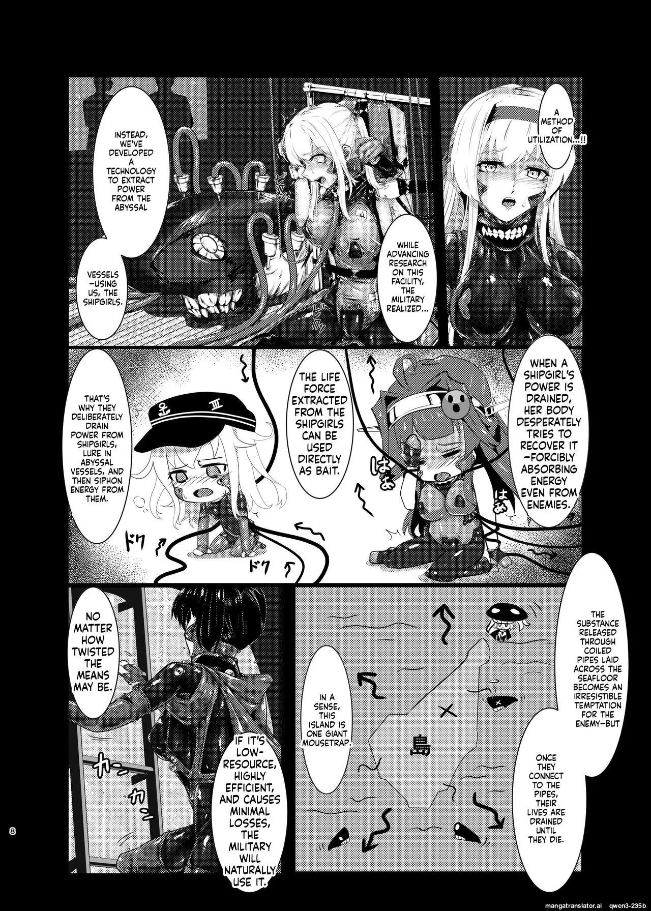 [Black lacquer (Kuro Urushi)] Plant 4 (Kantai Collection -KanColle-) [Digital] (SCANMTL) Bildnummer 8