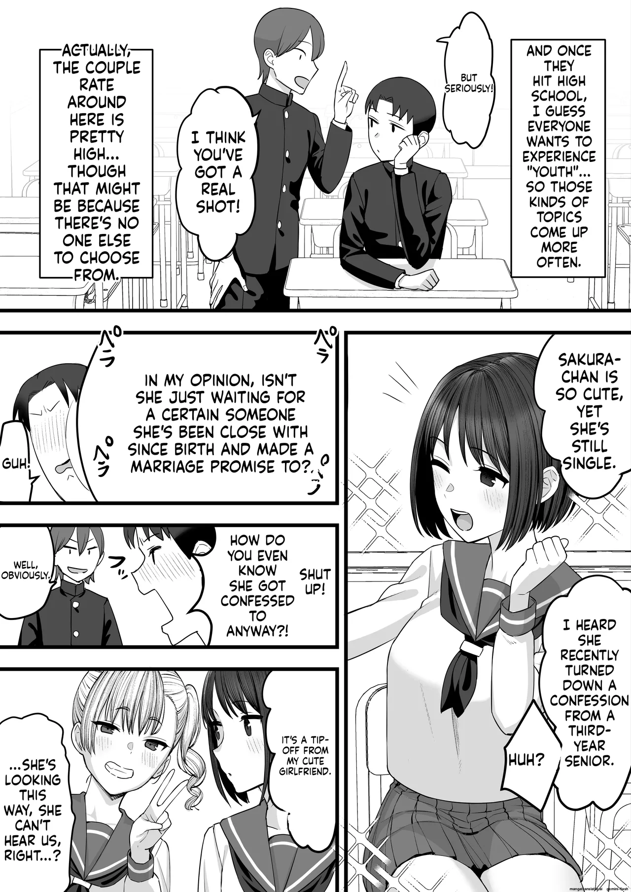 [Take Shinshi] Yarichin ga Tenkou Shite Kita! BSS Hen | The Playboy Transferred in! BSS [English] изображение № 3