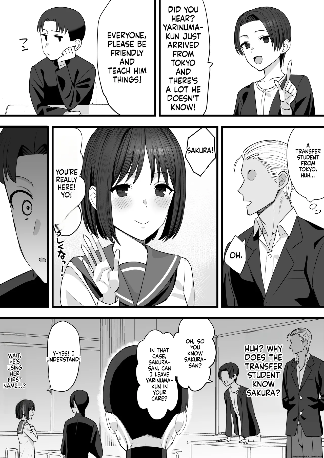 [Take Shinshi] Yarichin ga Tenkou Shite Kita! BSS Hen | The Playboy Transferred in! BSS [English] изображение № 5