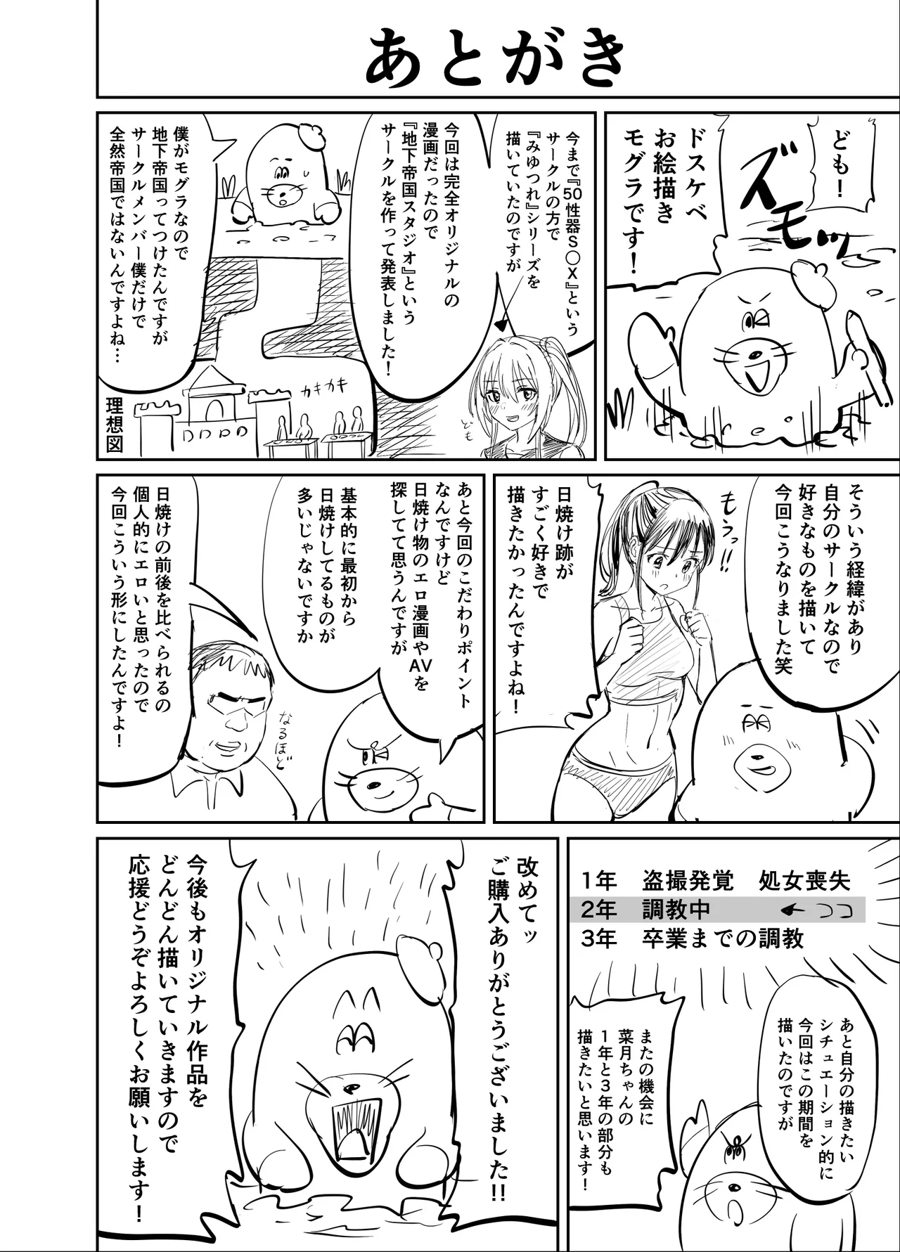 [Underground Empire Studio (Dosukebe Oekaki Mogura)] Nenchaku Hanzai Oshi-katsu!! ~Gachi Oshi Rikujoubu JK wa Ore Senyou Onaho~ [Chinese] [COW个人汉化] 画像番号 48