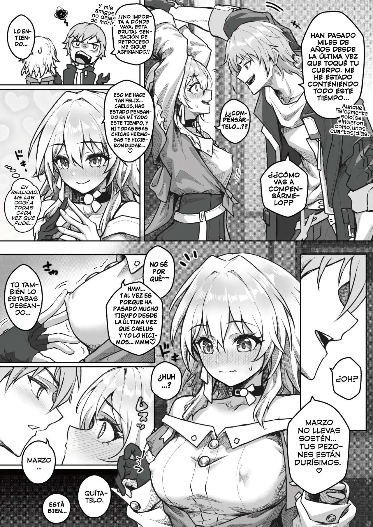 [RoyBoy] Jun'ai Tenshi to Seiai Akuma | El ángel del amor puro y la diabla de la lujuria (Honkai: Star Rail) [Spanish] [ToniRapsody] [Digital] изображение № 3