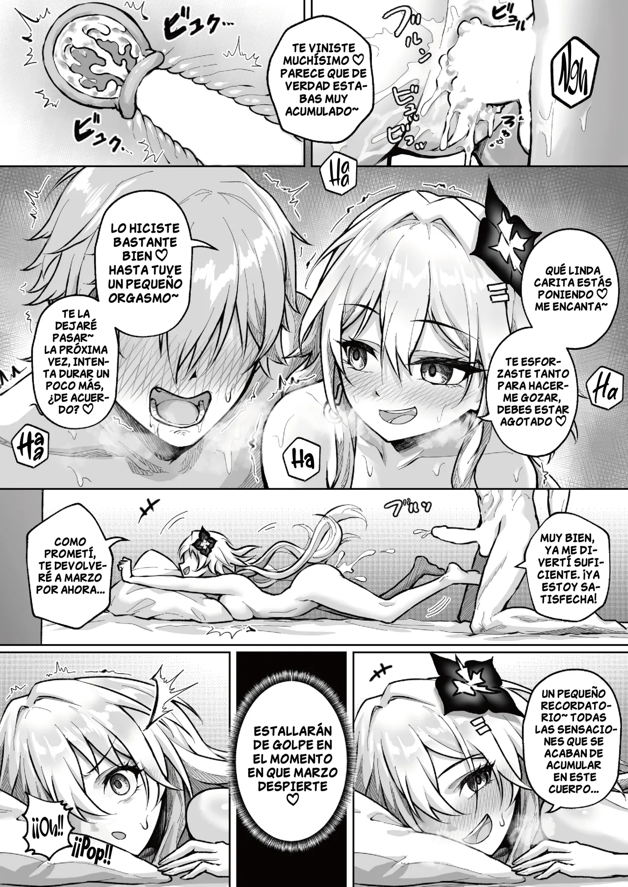 [RoyBoy] Jun'ai Tenshi to Seiai Akuma | El ángel del amor puro y la diabla de la lujuria (Honkai: Star Rail) [Spanish] [ToniRapsody] [Digital] изображение № 15