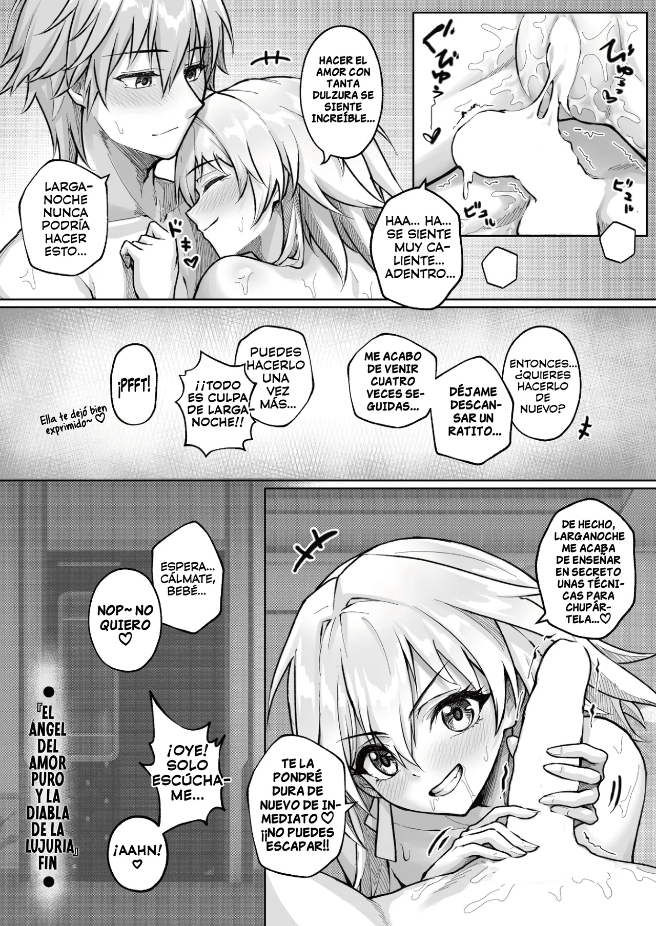 [RoyBoy] Jun'ai Tenshi to Seiai Akuma | El ángel del amor puro y la diabla de la lujuria (Honkai: Star Rail) [Spanish] [ToniRapsody] [Digital] изображение № 23