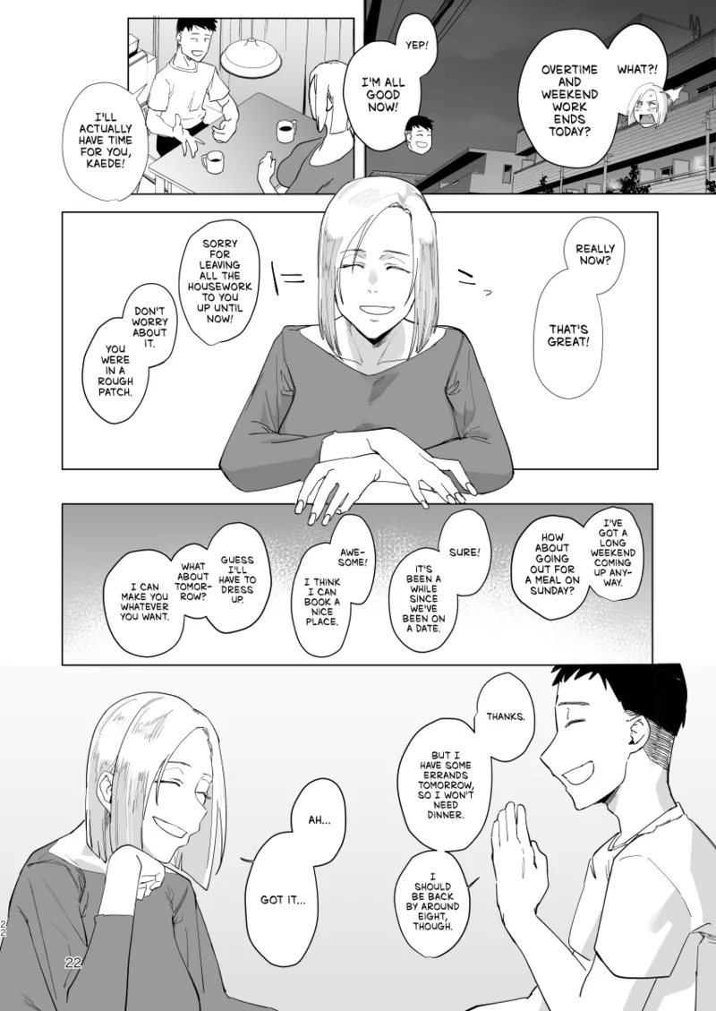 [Sucharaka Knight! (Orita)] Atashi to.... | Stay with me... [English] [head empty] [Digital] Bildnummer 21