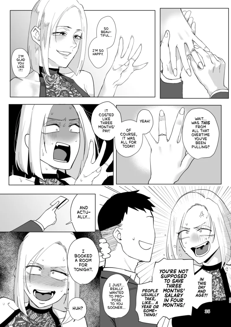 [Sucharaka Knight! (Orita)] Atashi to.... | Stay with me... [English] [head empty] [Digital] Bildnummer 34