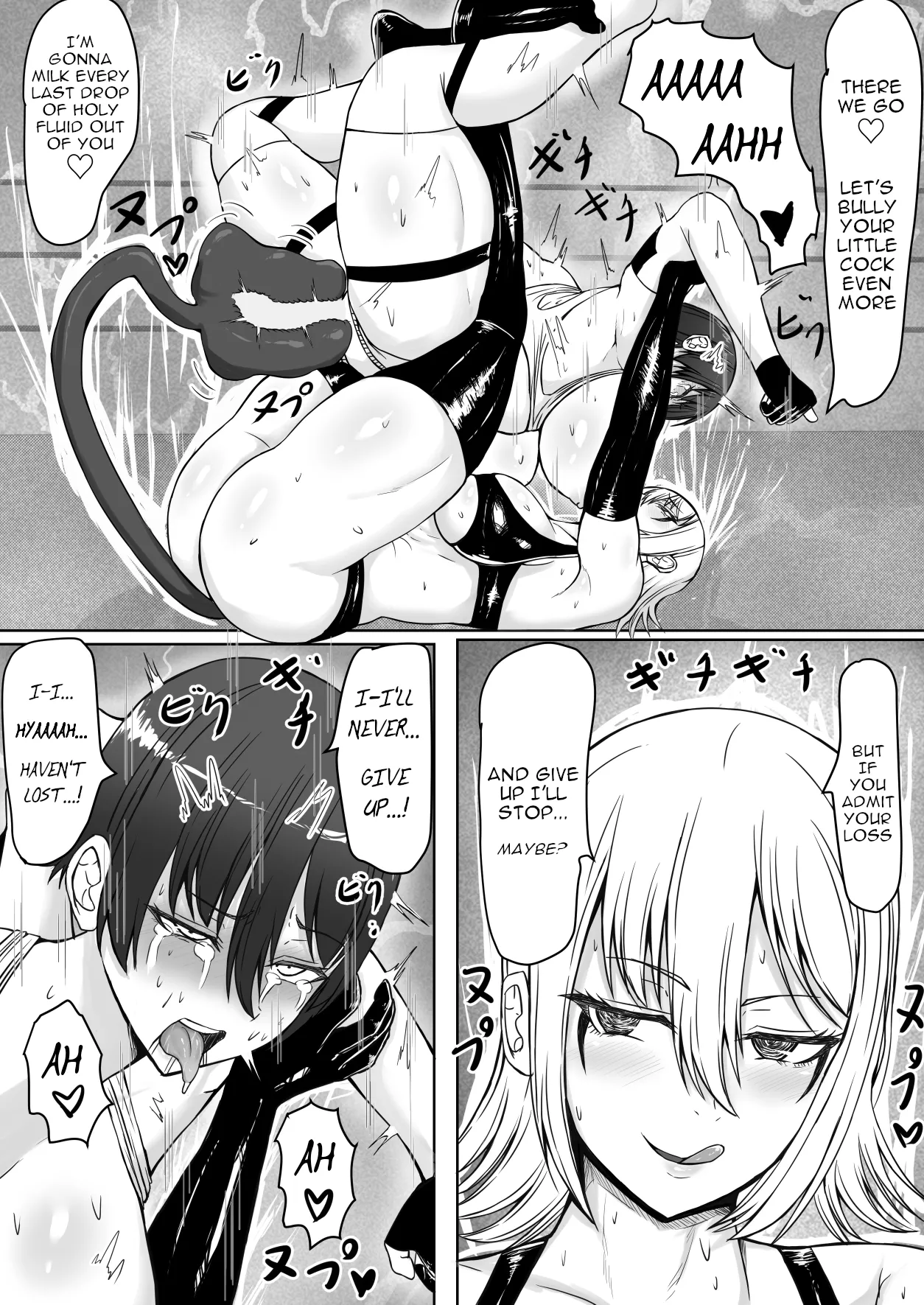 [Tetsunohiji] The Total Defeat of the Futanari Heroine | Kanzen haiboku futanari hiroin [English] [Digital] 画像番号 27