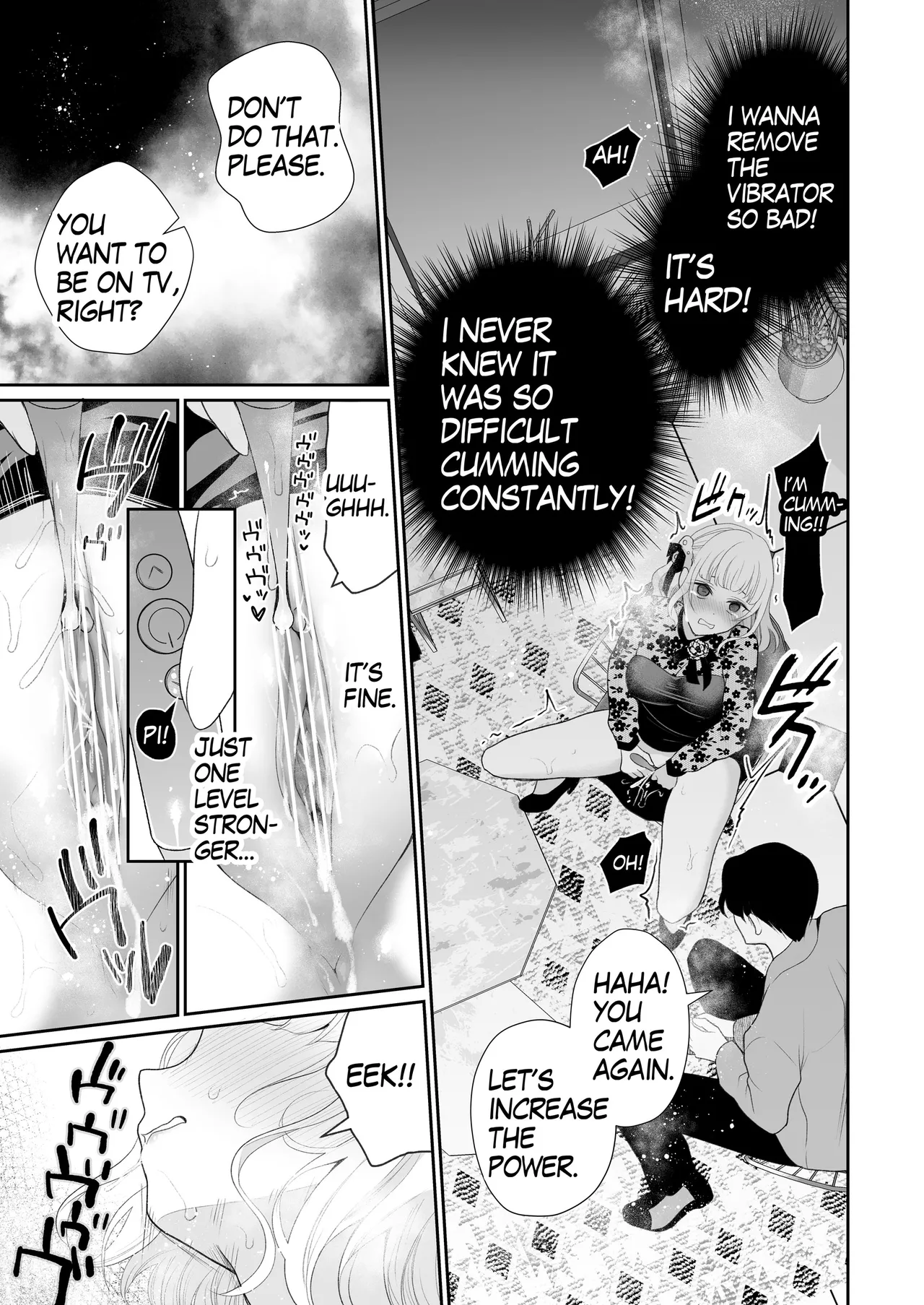 [Nanasaki] [English ver.／Comic] Idol-chan Clit Torture Endurance Manga 8page Bildnummer 5