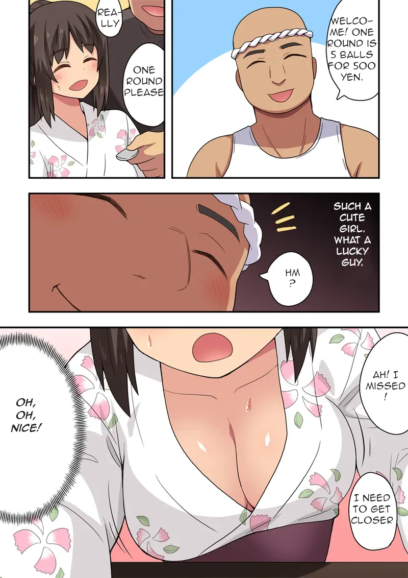 [Fukurou Naru Tori] Niizuma Nanaka no Roshutsu Natsumatsuri | Newlywed Nanaka's Exhibitionist Summer Festival [English] изображение № 12