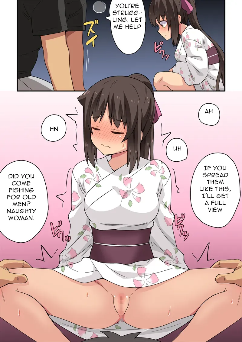 [Fukurou Naru Tori] Niizuma Nanaka no Roshutsu Natsumatsuri | Newlywed Nanaka's Exhibitionist Summer Festival [English] изображение № 17