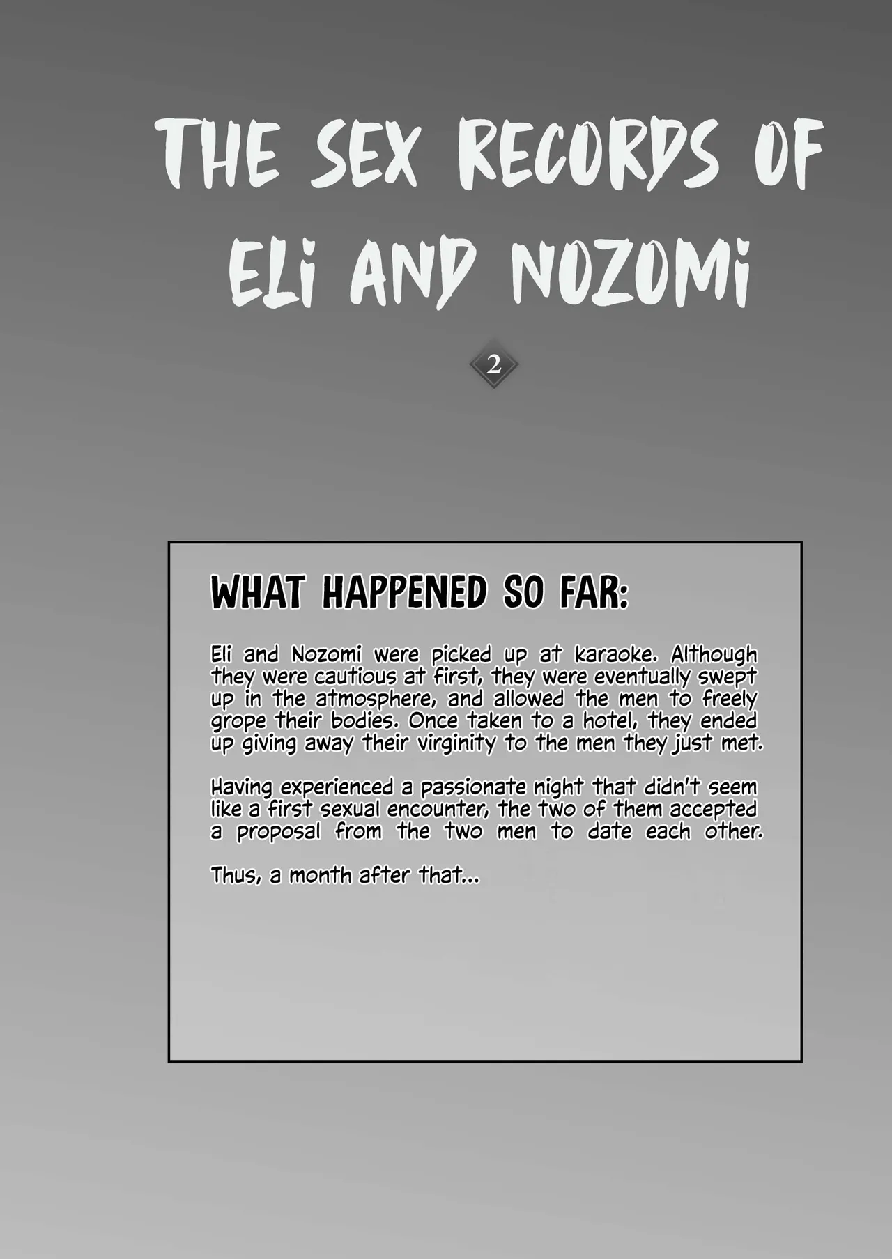 [Sobabu (Rasson)] Eri to Nozomi no Joujiroku - THE SEX RECORDS OF ERI AND NOZOMI 2 (Love Live!) [English] [Your Deer Friends Black] [Digital] numero di immagine  3