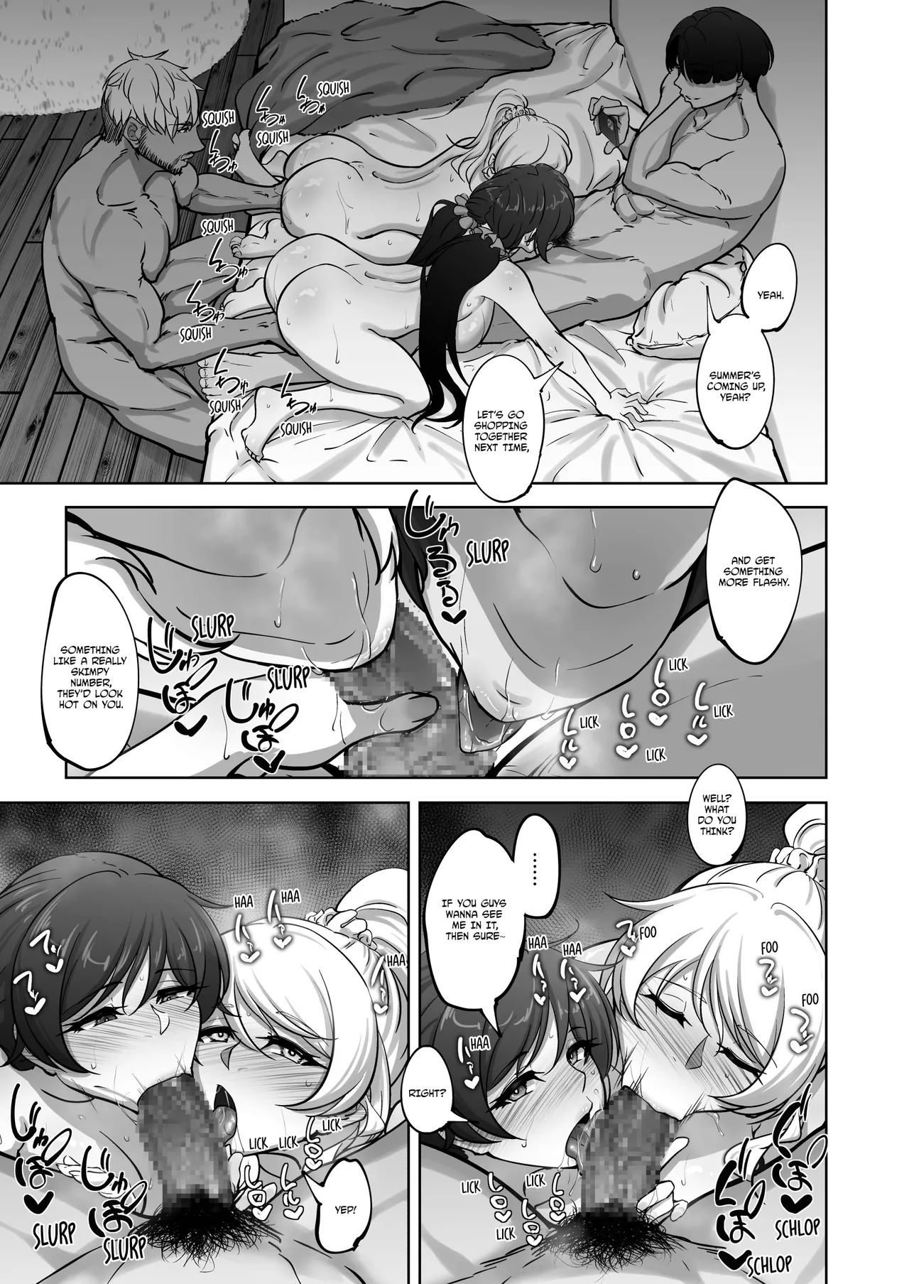 [Sobabu (Rasson)] Eri to Nozomi no Joujiroku - THE SEX RECORDS OF ERI AND NOZOMI 2 (Love Live!) [English] [Your Deer Friends Black] [Digital] numero di immagine  32