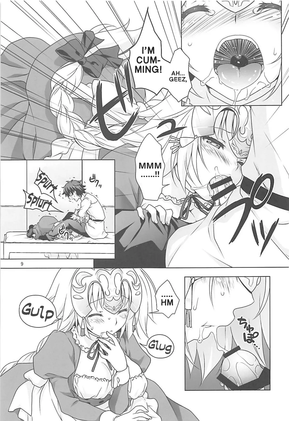 (C93) [Marimoya (Mori Marimo)] Saint Jeanne serving as a Maid (FateGrand Order) (English) image number 8