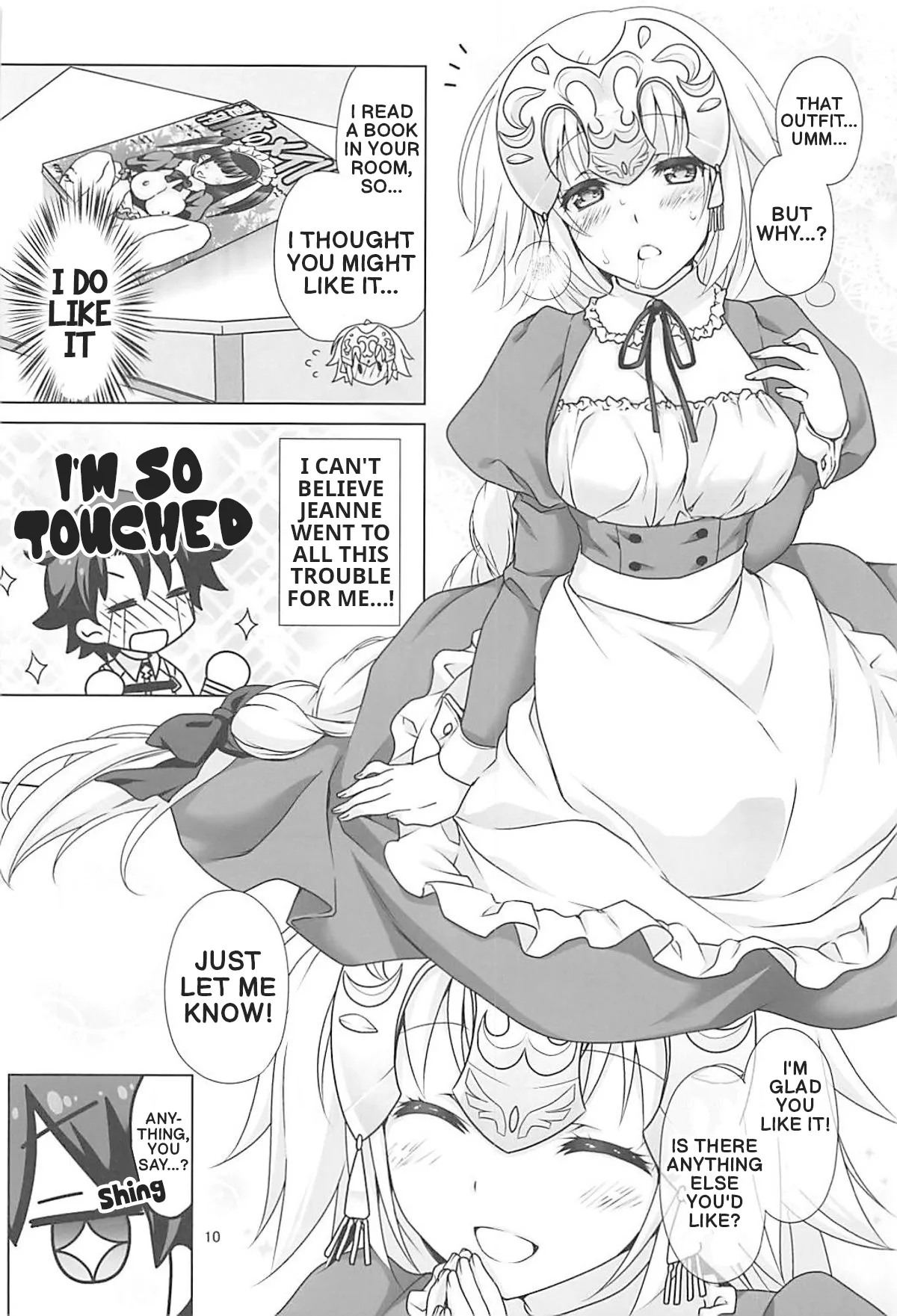 (C93) [Marimoya (Mori Marimo)] Saint Jeanne serving as a Maid (FateGrand Order) (English) image number 9