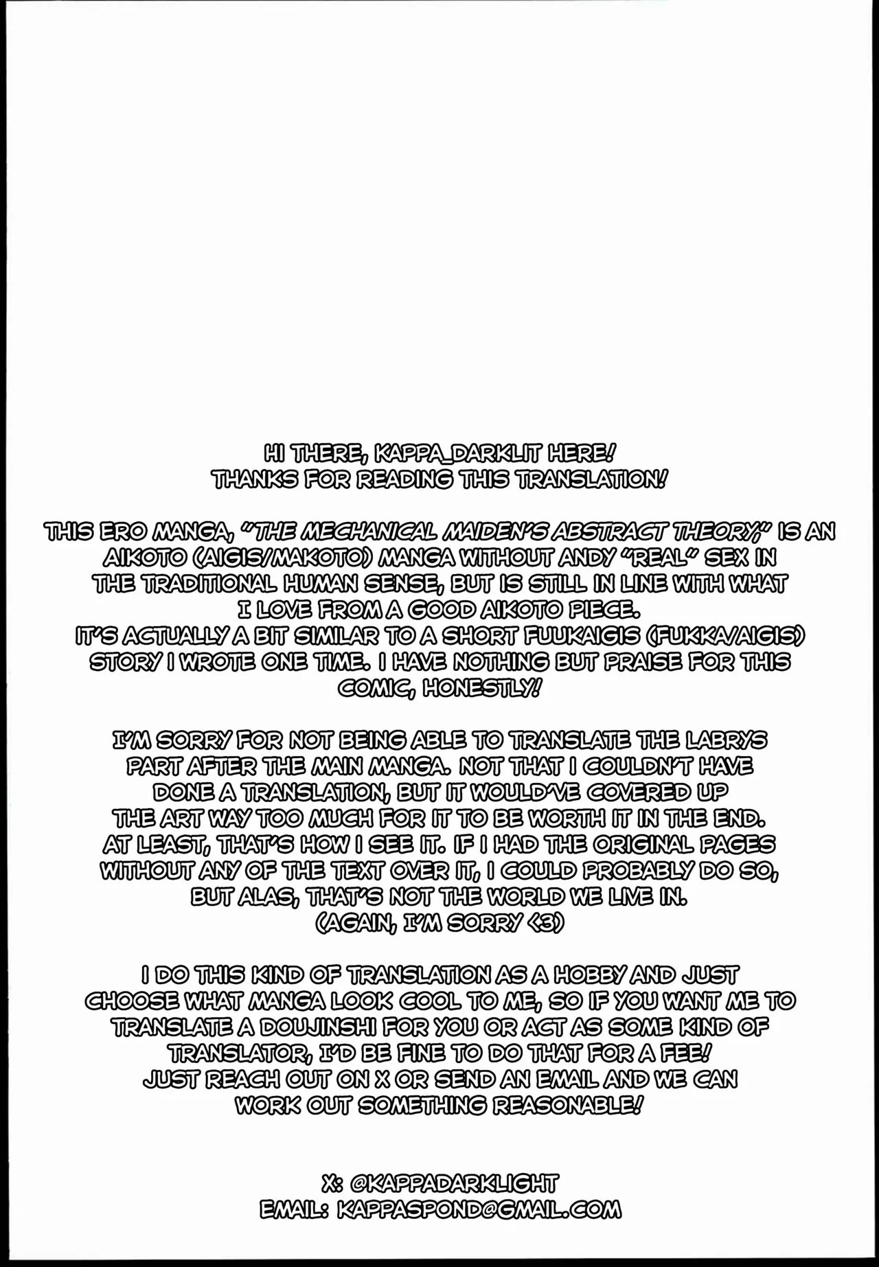 (C85) [Koukyou Koukoku Kikou (Segami Daisuke)] Kijou no Kuuron | The Mechanical Maiden's Abstract Theory (Persona 3) [English] [Kappa_Darklit] 图片编号 2