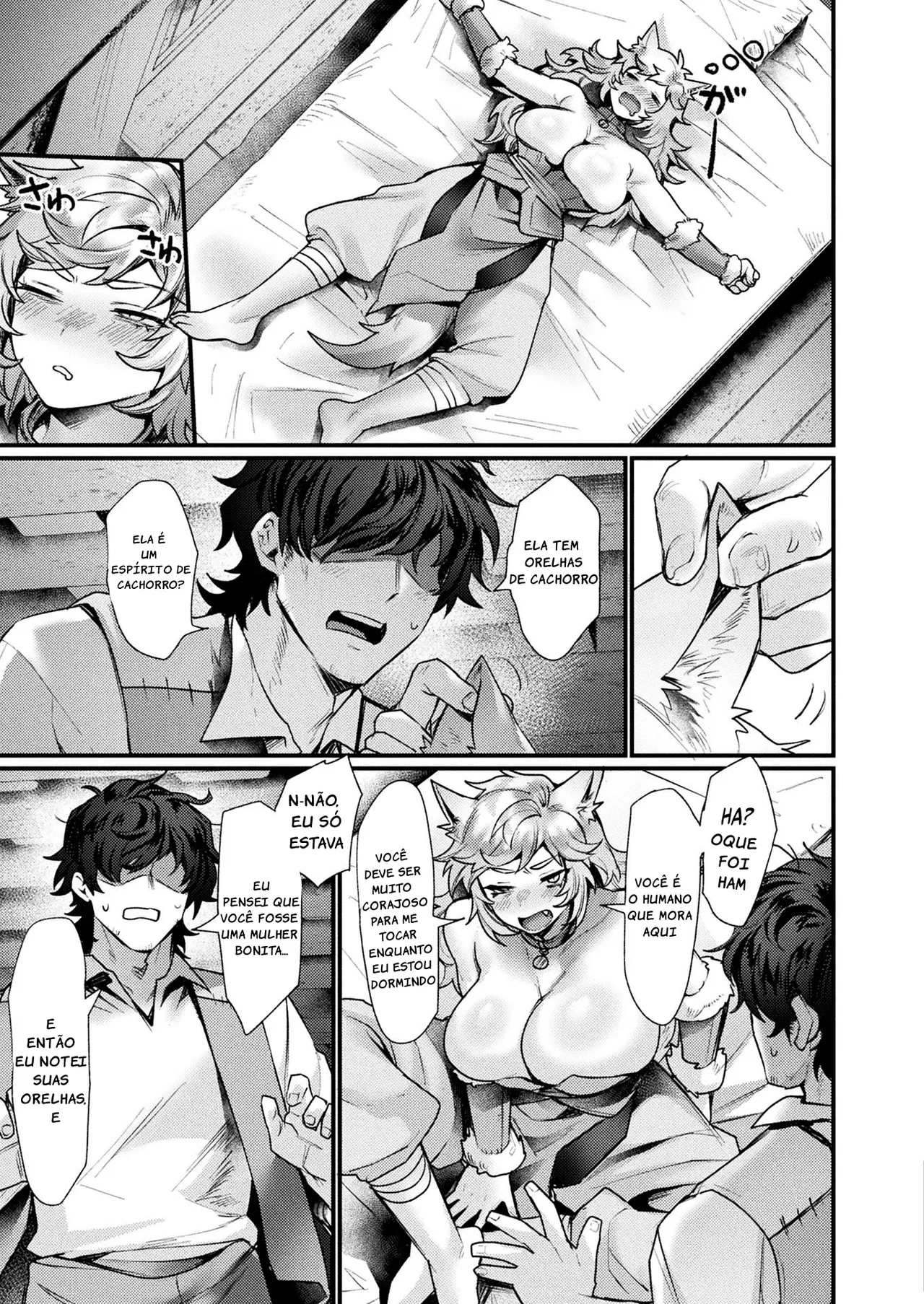 [Echigoya Takeru] Igyou Jotaika-den -Roujin- | Tales of Bizarre Feminizations -Wolf Man- (COMIC Unreal 2025-06 Vol. 115) [English] [GTF] image number 5