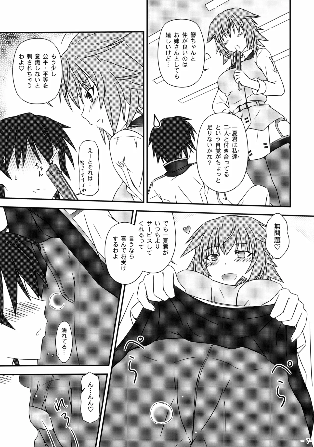 (C85) [Inaridou Shoten (Tsuzura, Kusanagi Ryuuiti)] Incentive Sisters (IS <Infinite Stratos>) 이미지 번호 6