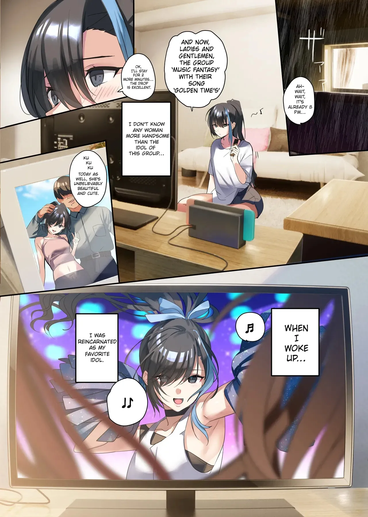 [ROUTE1 (Taira Tsukune)] An Otaku’s Quest to Save His Favorite Idol [English] [Comic.cx] image number 3