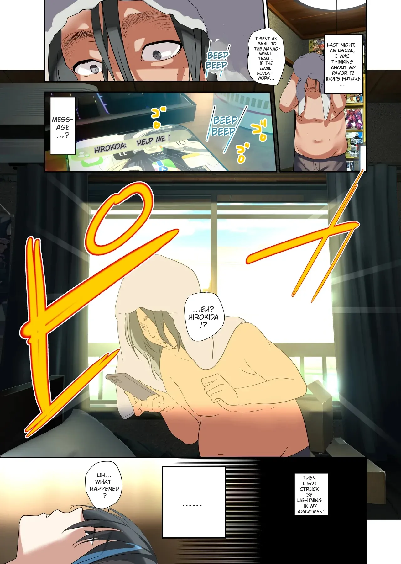 [ROUTE1 (Taira Tsukune)] An Otaku’s Quest to Save His Favorite Idol [English] [Comic.cx] image number 5