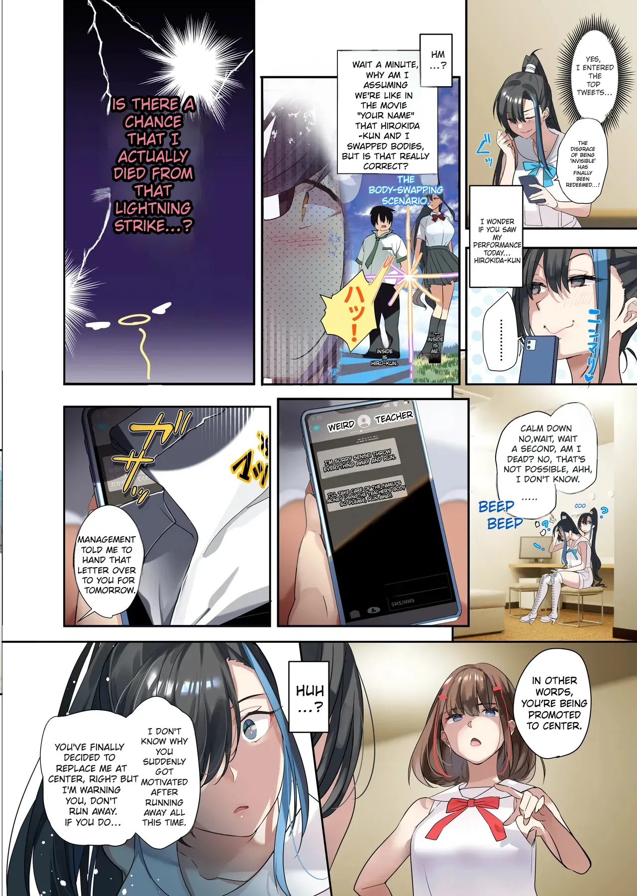 [ROUTE1 (Taira Tsukune)] An Otaku’s Quest to Save His Favorite Idol [English] [Comic.cx] image number 20