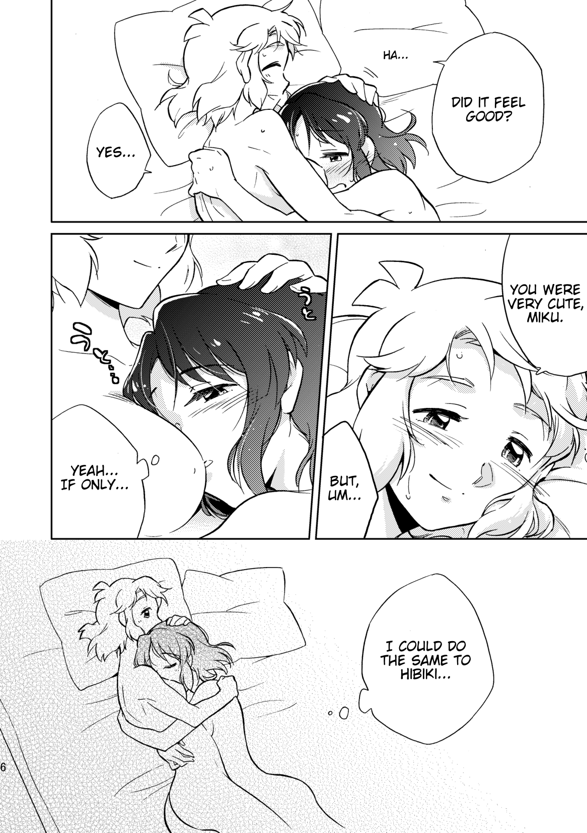 [Hana ni Arashi. (Santouka)] Nee, Daisuki da yo. (Senki Zesshou Symphogear) [English] [Digital] numero di immagine  6