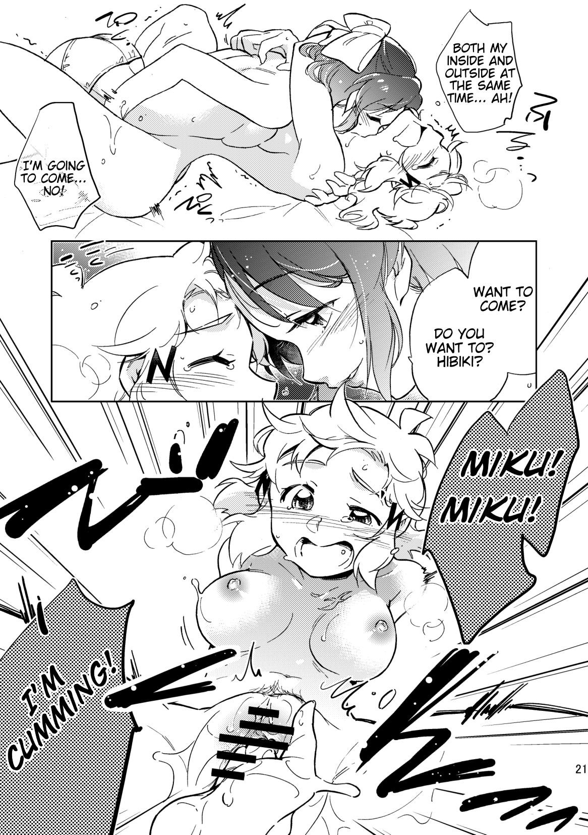 [Hana ni Arashi. (Santouka)] Nee, Daisuki da yo. (Senki Zesshou Symphogear) [English] [Digital] numero di immagine  21