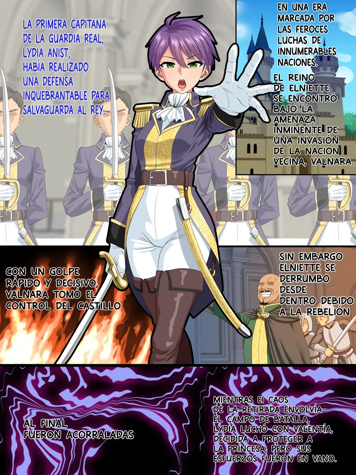 Kanzen Kuppuku Kyokon Ouji Vs Chounyuu Onna Kishi Español 图片编号 2