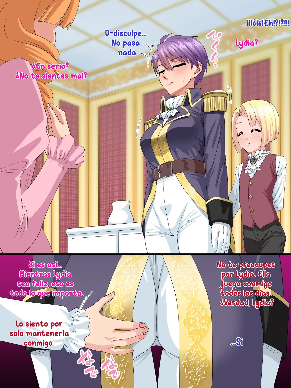 Kanzen Kuppuku Kyokon Ouji Vs Chounyuu Onna Kishi Español 图片编号 43