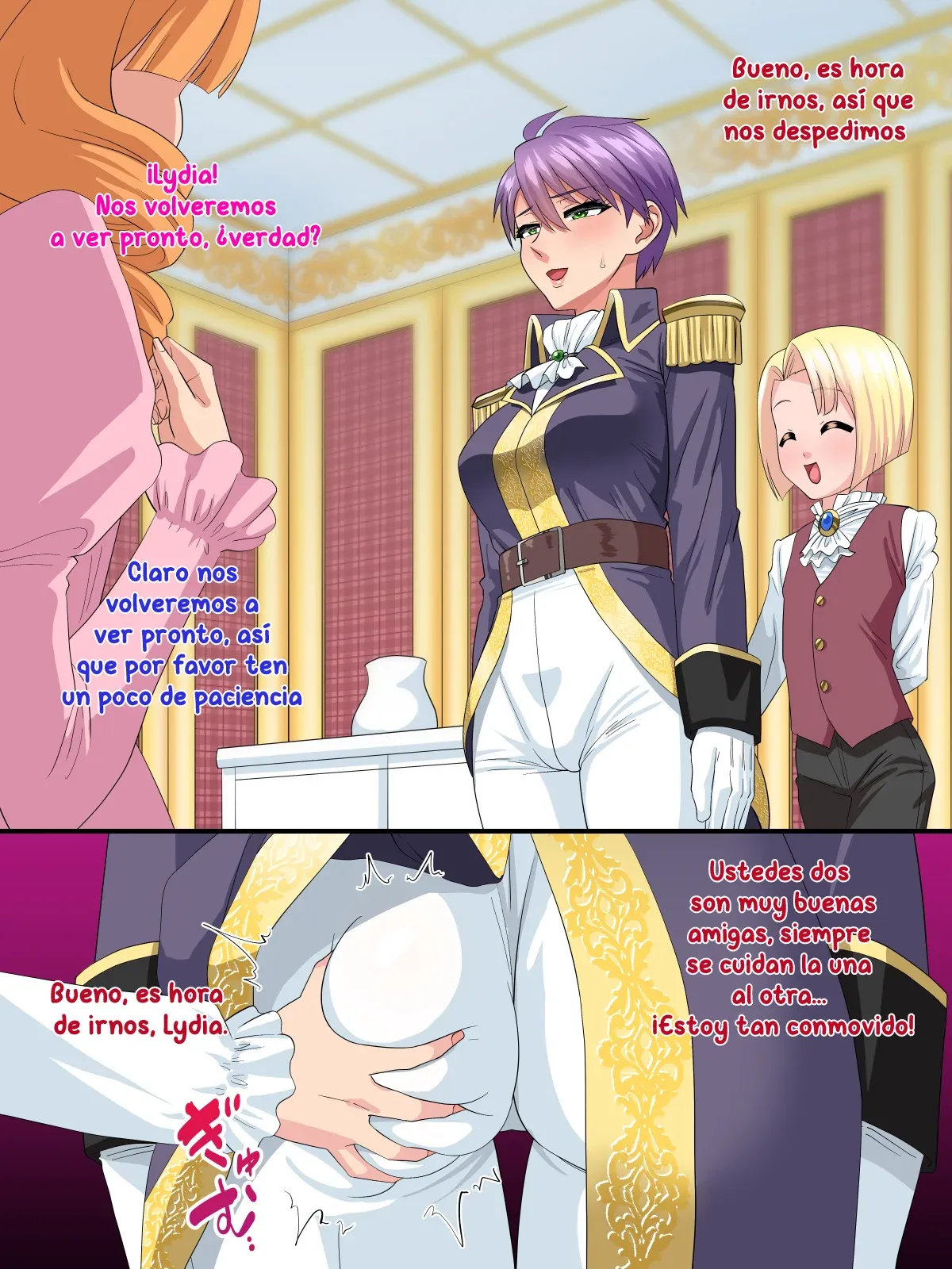 Kanzen Kuppuku Kyokon Ouji Vs Chounyuu Onna Kishi Español 图片编号 44