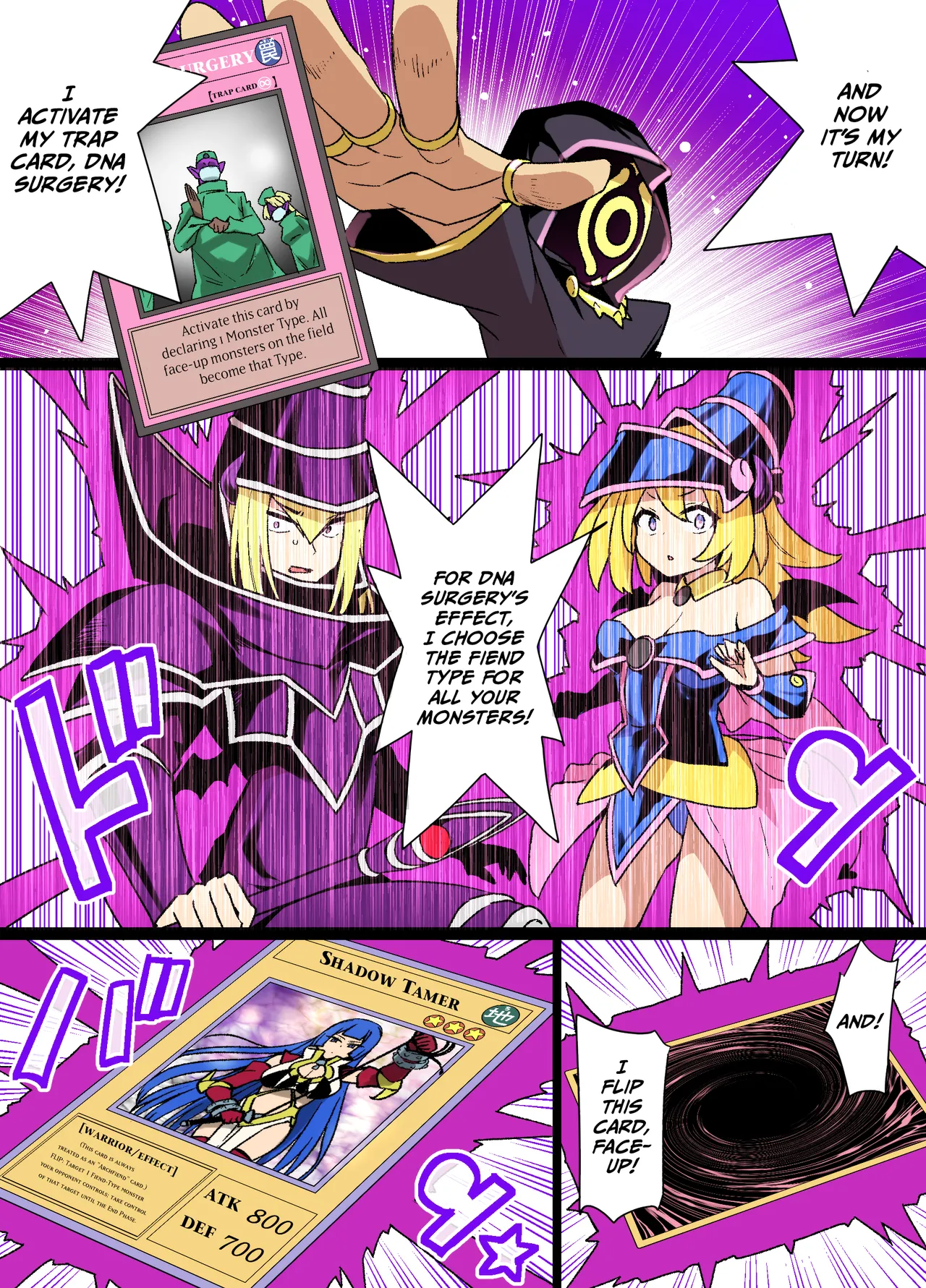 [Kusayarou] Dark Magician Girl Becomes a Succubus Manga (Yu-Gi-Oh!) image number 2