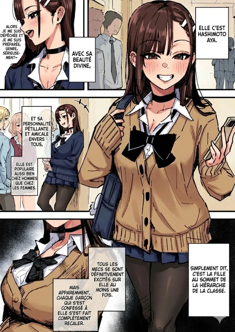 [Hachi Hacchi (Hee Hachi)] Shinjinsei ~Akogare no Classmate Hen~ | New Life: The Classmate I Admire [French] [IA Translation] imagen número 3